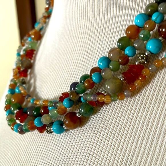 Beaded Carol Eva Graham NWT necklace​ - Picture 6 of 6